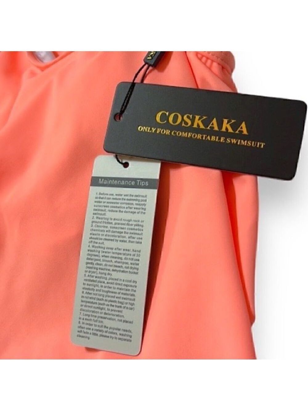 Coskaka Two Piece Bikini XS, Gorgeous 2 Piece!! High Waist Bottoms - Picture 5 of 6